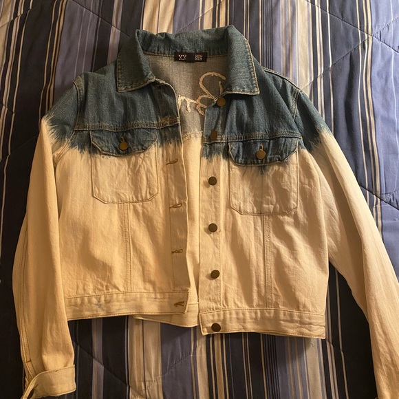 Ombré bride denim jacket - Picture 3 of 5